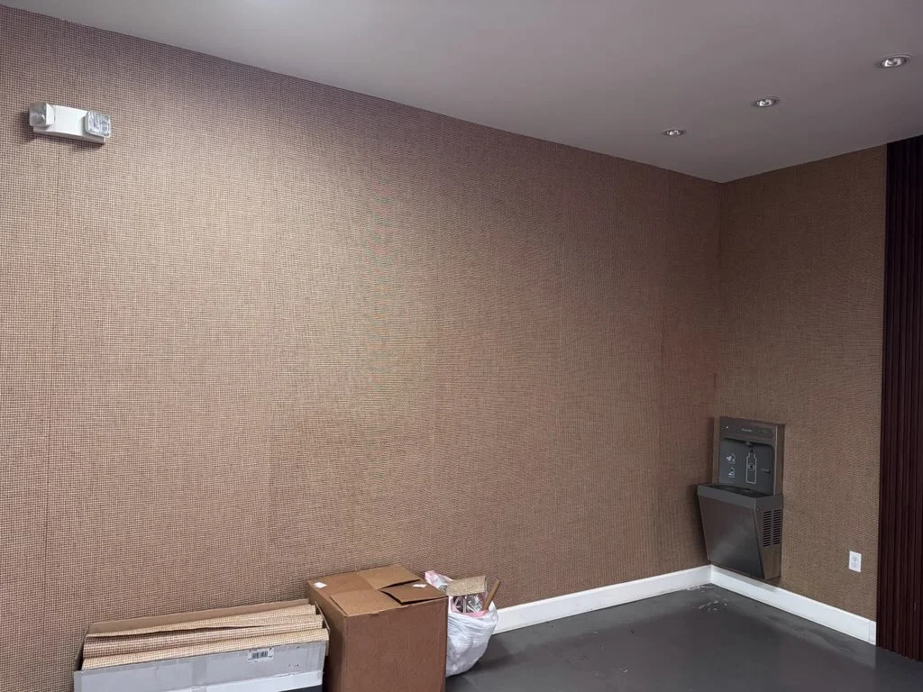 Historic home wallpaper restoration in Texas